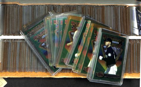 Lot Detail Topps Finest Baseball Near Complete Sets