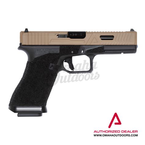 Agency Arms Mod Glock 17 Gen 3 Gavel Side Window FDE Slide Midline DLC