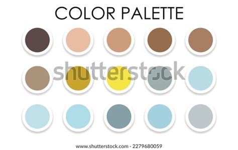 Universal Color Palette Design 2023 Vector Stock Vector (Royalty Free ...