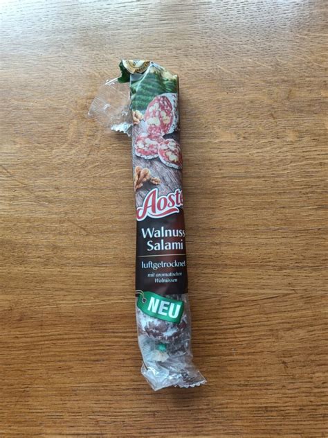 Testbericht zur Edel Salami und Walnuß Salami von Aoste Brandnooz