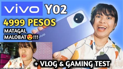 VIVO Y02 REVIEW VLOGGING TEST GRABE YUNG BATTERY LONG LASTING