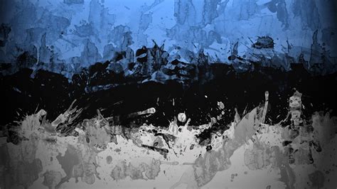 Blue, black, and gray abstract illustration HD wallpaper | Wallpaper Flare