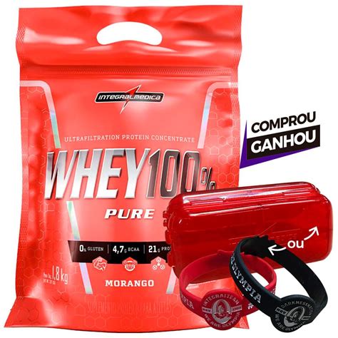 Super Whey 100 Refil 1 8Kg Integralmédica GSN Suplementos