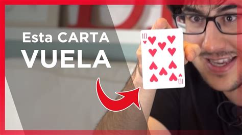 El Truco De La Carta Que VUELA Truco De Magia Gratis YouTube