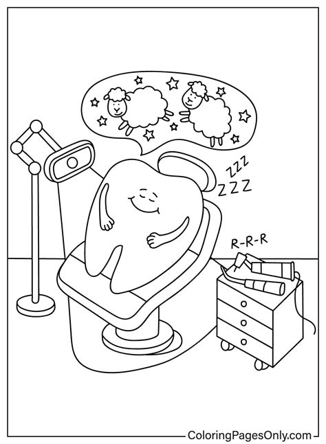 24 Páginas Para Colorir De Dentes