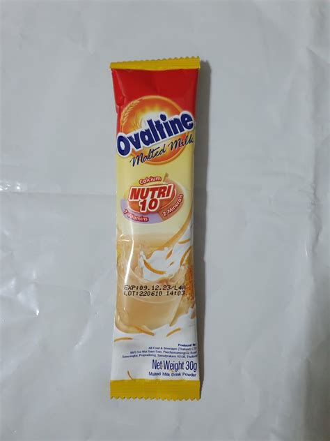 Ovaltine Malted Milk Food Drinks Beverages On Carousell