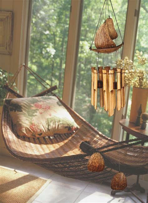 Woodstock Chimes Sailboat Bamboo Chime Wind Noisemakers