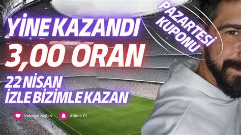 Kat L Ayr Cal Klar Nisan Pazartesi Ddaa Tahminleri Ve Oran