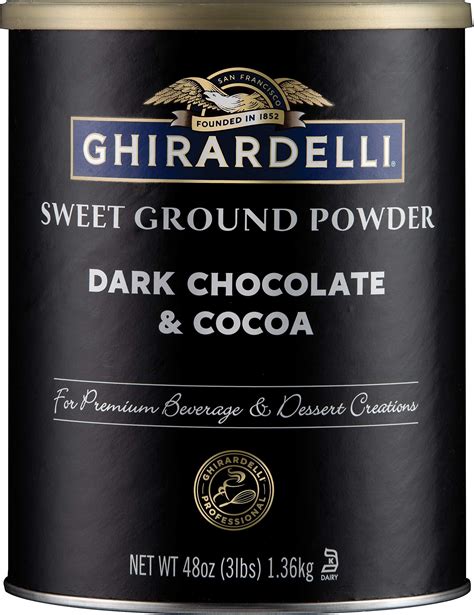 Amazon Ghirardelli Sweet Ground Chocolate Cocoa Powder 30