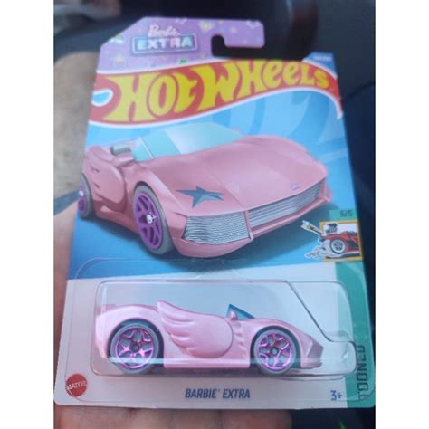 Hot Wheels Barbie Extra Rosa Shopee Brasil