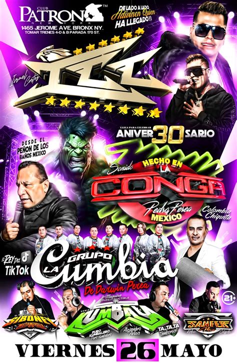 SONIDO LA CONGA ICC GRUPO CUMBIA Tickets BoletosExpress