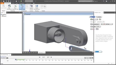 Autodesk Inventor 2019 User Interface Youtube