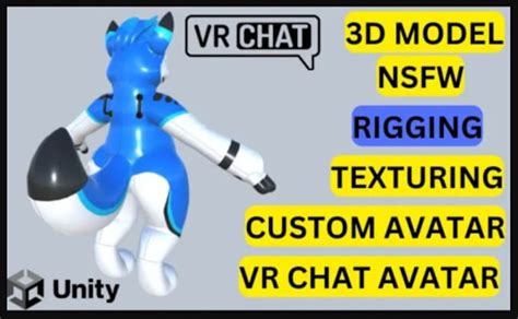 Custom Vrchat Avatar Vr Chat Avatar Vr Avatar Vrc Avatar In 3d Model