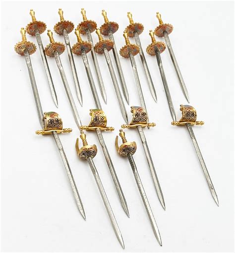 Buy Toledo Stand Of 18 Sword Cocktail Sticks From Artedeco