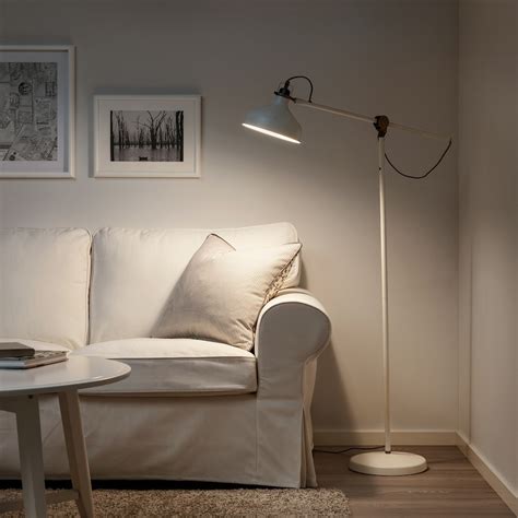 Ranarp Floorreading Lamp With Led Bulb Off White Ikea