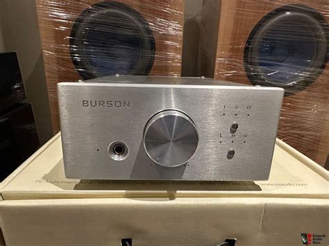 Burson Audio Soloist Headphone Amplifier Original Dealer Ad Canuck