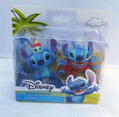 DISNEY LILO Stitch Action Figure Set 3 Figurine Scrump Alien Cake