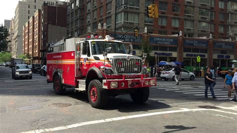 Brand Fdny Tsu 1 Taking Up From 2nd Alarm Fire On 10th Ave In Hells