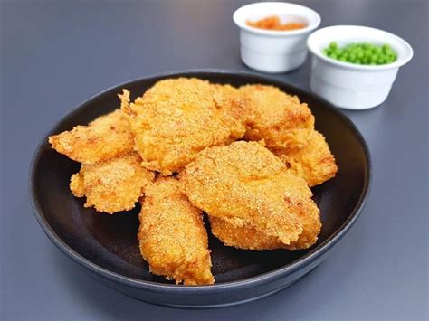 Cheesy Chicken Nuggets Recipe Cuisine Fiend