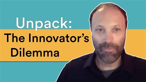 Unpack The Innovator S Dilemma Prof G Markets Youtube