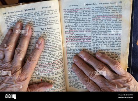 My Mothergrandmother 94 Years Old Reads In Her Bible John 316 Old