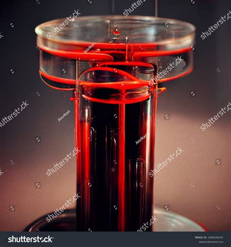 Vials Blood Laboratory Digital Art 3d Stock Illustration 2206326191 ...