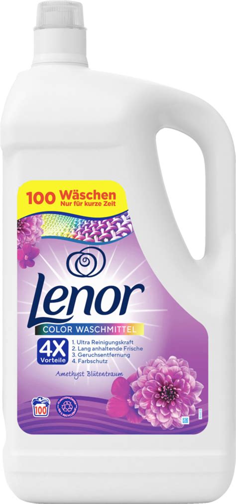 Lenor Colorwaschmittel Flüssig Amethyst Blütentraum 100WL von ROSSMANN