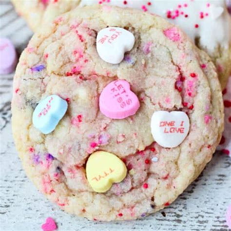 Conversation Heart Sugar Cookies Beyond Frosting