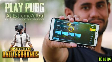 How To Play Pubg In Extreme Graphics On Every Android Mobile YouTube