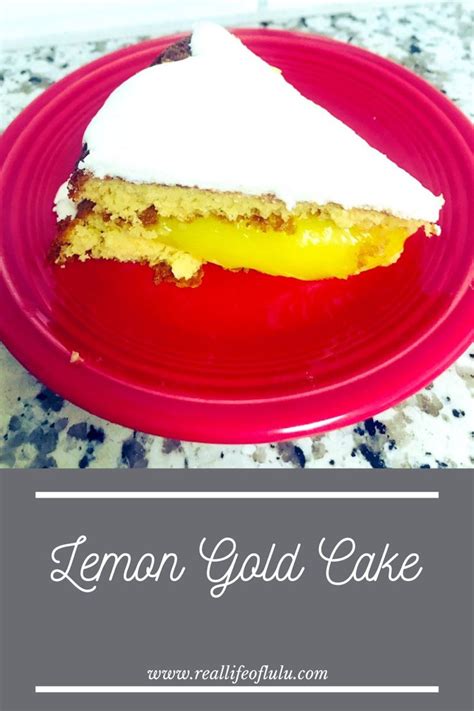 Lemon Gold Cake Recipe