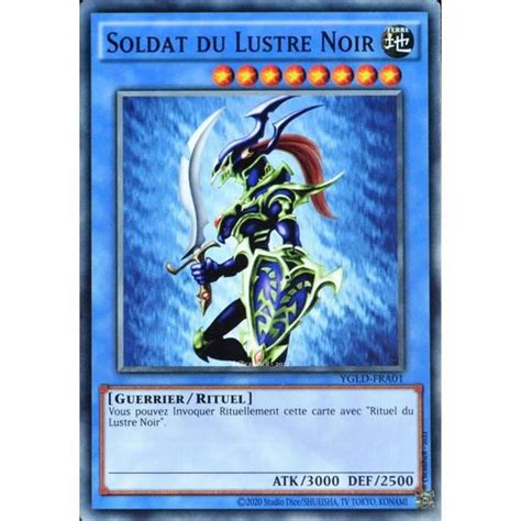 Carte Yu Gi Oh Ygld Fra Soldat Du Lustre Noir Ed Commune Neuf Fr