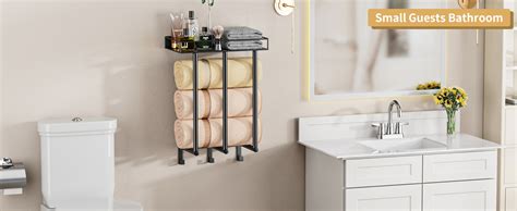 OVICAR Towel Racks For Bathroom Wall Mounted Towel Rack With Metal