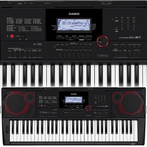 Casio CT X3000 61 Key Portable Keyboard Reverb