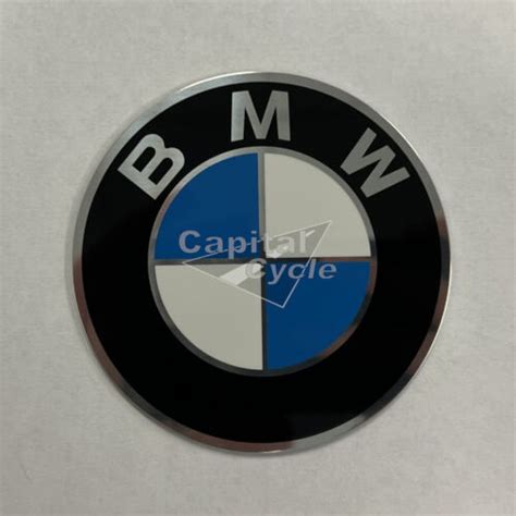 BMW 70mm Round Emblem Airheads Oilheads F K Bike 1969 2017 46 63 7