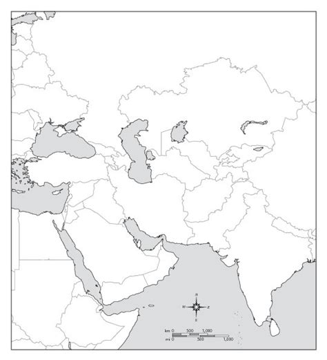 Middle East Physical Map Pt Diagram Quizlet