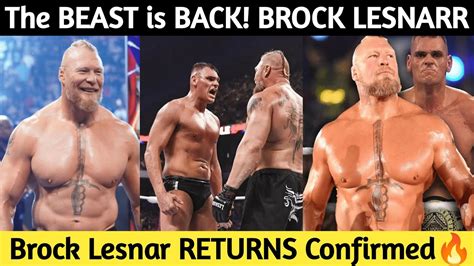 OMG The BEAST Returns CONFIRMED Brock Lesnar COMING For Ghunther