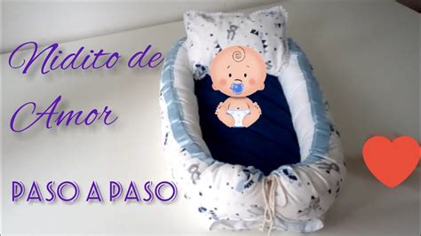 cómo hacer un nido contenedor para bebé how to make babynest YouTube