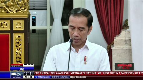 Jokowi Tegaskan Tak Ada Tawar Menawar Soal Natuna Youtube