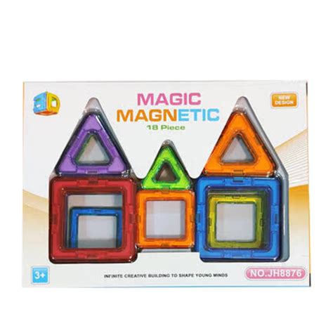 MAGIC MAGNETIC Bloques magnéticos 18 piezas TIMMY