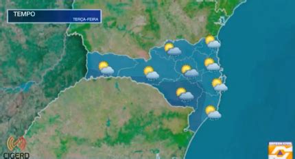 V Deo Previs O Tempo Para Santa Catarina Ter A Feira