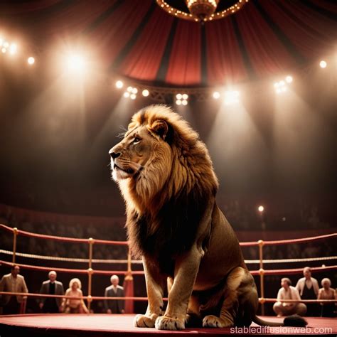 Lion's Circus Event | Stable Diffusion Online