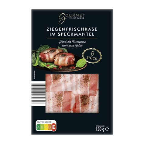 GOURMET FINEST CUISINE Ziegenkäse im Speckmantel von ALDI Nord ansehen