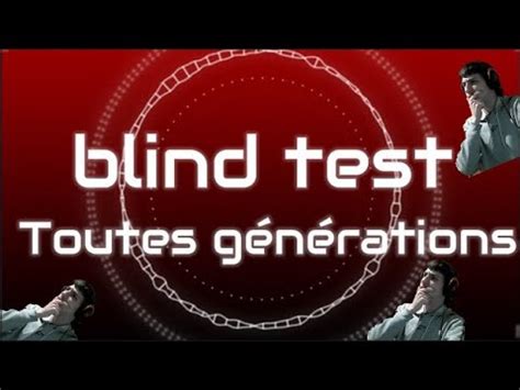 Je Fais Un Blind Test Tout Genre 2 YouTube