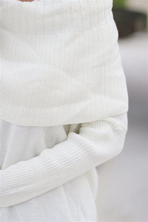 Ivory Cowl Neck Sweater Saved By The Dress