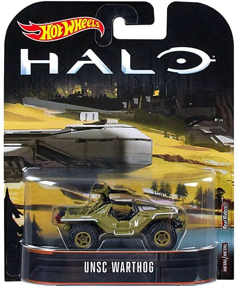 Hot Wheels Halo UNSC Warthog 164 Diecast Car Mattel Toys - ToyWiz