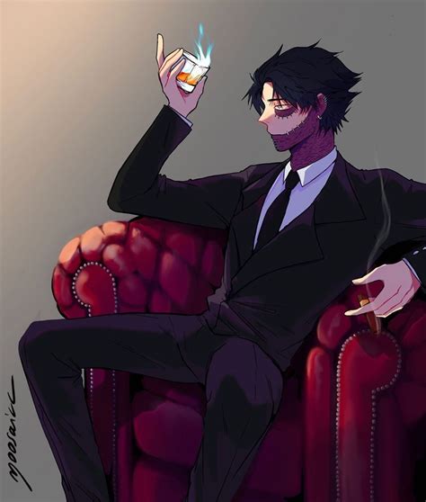 Mafia Boss Dabi fanart | Android art, Funny anime pics, Star wars art