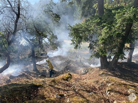 Another Wildland Fire Response Keeps Orcas Fire Busy Islands Sounder