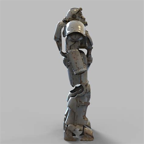 Fallout T B Full Body Wearable Power Armor With Helmet D Model D