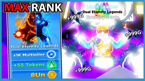 Unlocked Dual Eternity Legends Evolution Every Power In Roblox Ninja