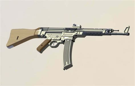 Stl File Sturmgewehr 44 Stg44 🔫 ・3d Printer Design To Download・cults